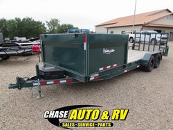 2022 H & W TRAILER 22 FT COMBO DUMP/UTILITY