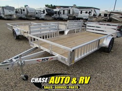 2027 H & H TRAILER 14 FT DUAL ATV