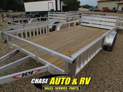 2027 H & H TRAILER 14 FT DUAL ATV