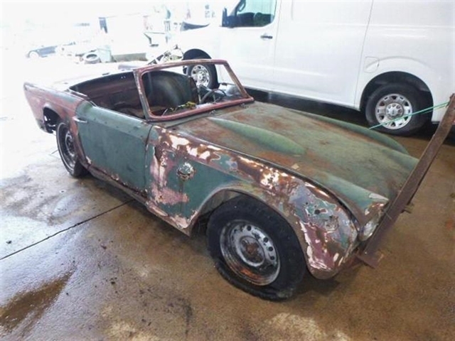 Stock B548roek Used 1966 Triumph Tr4 Bedford Virginia 24523
