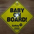 BABY ON BOARD SIGN
