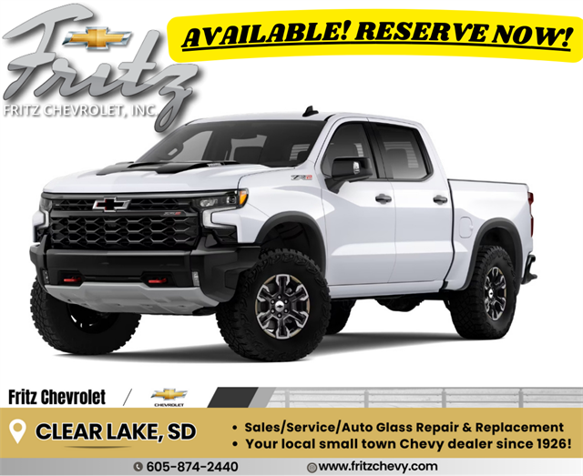 All New Chevrolet Clear Lake, South Dakota 57226 Fritz Chevrolet Inc.