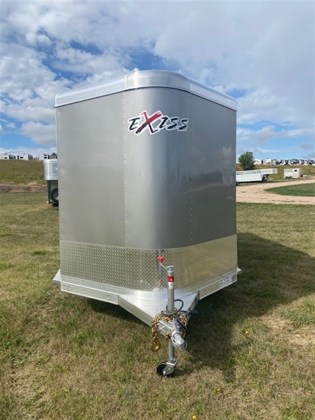 Stock 079035 NEW 2023 Exiss 7FTX13FT Bumper Pull Stock Trailer