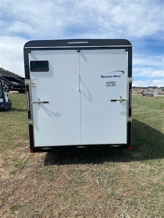 Stock 870445 NEW 2023 Sharp 7X14 Enclosed Cargo Trailer Mitchell