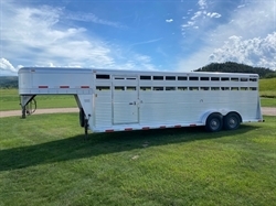 2011 Sooner 7X24 ALUMINUM STOCK TRAILER
