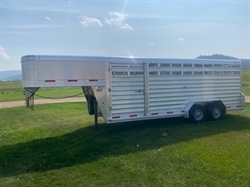 2026 Exiss 7X20 STOCK TRAILER