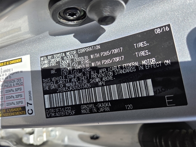 2016 Toyota 4Runner Trail Premium photo 13