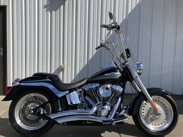 Stock# H32209 USED 2008 HARLEY DAVIDSON FLSTF SOFTAIL FAT BOY