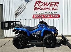 2022 CAN-AM OUTLANDER 570 XT with plow