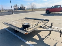 2003 TRITON 8X10 TILT SNOWMOBILE TRAILER