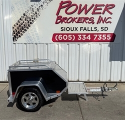 2012 ALUMA MT MOTORCYCLE Pull Behind Trailer