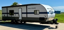 2020 Forest River 23 Gold 15C Cherokee Toy Hauler Wolf Pack
