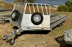 2021 ALUMA 4 PLACE SLED TRAILER