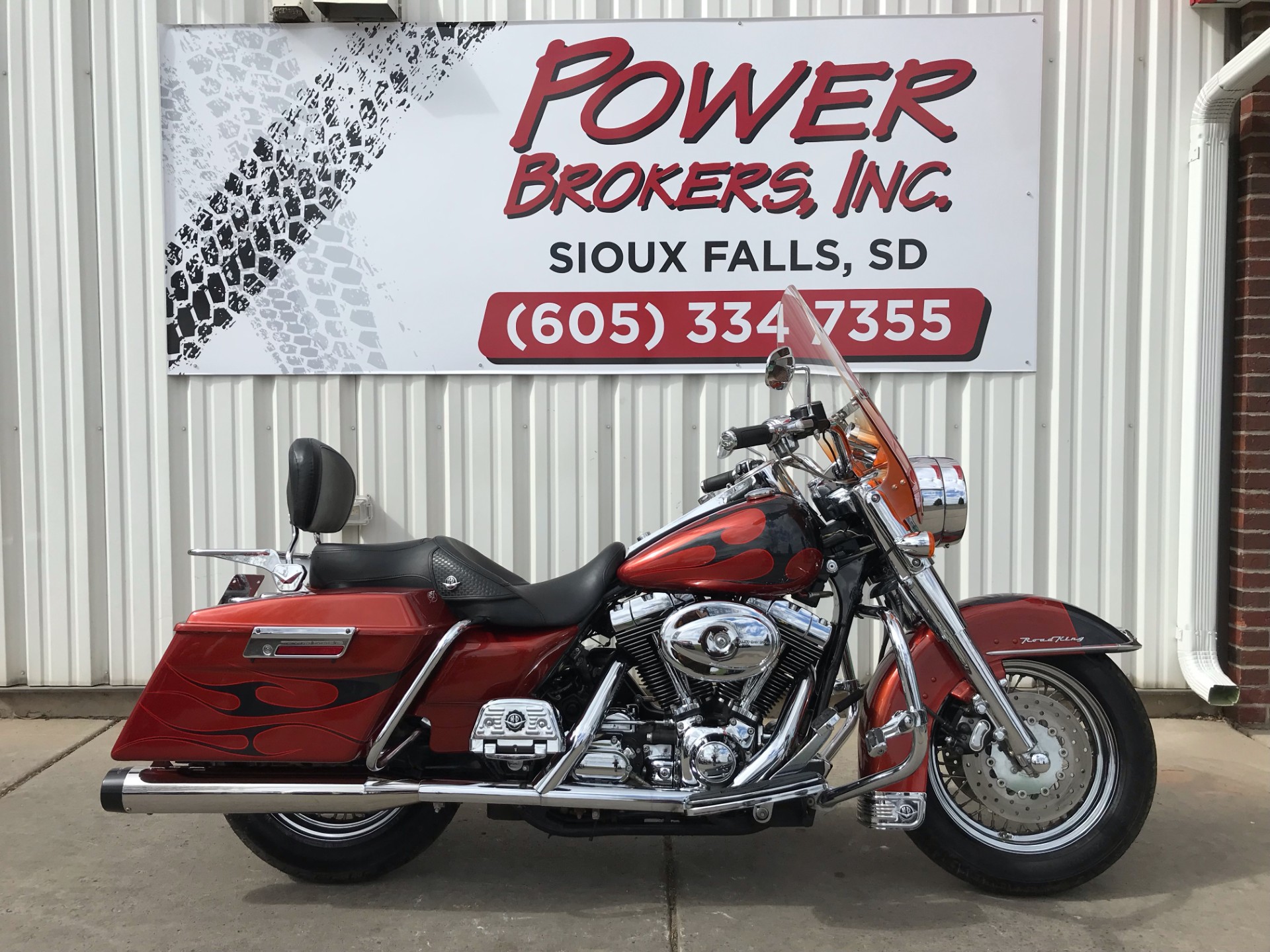 Stock# H06372 USED 2002 HARLEY DAVIDSON FLHRC ROAD KING CUSTOM