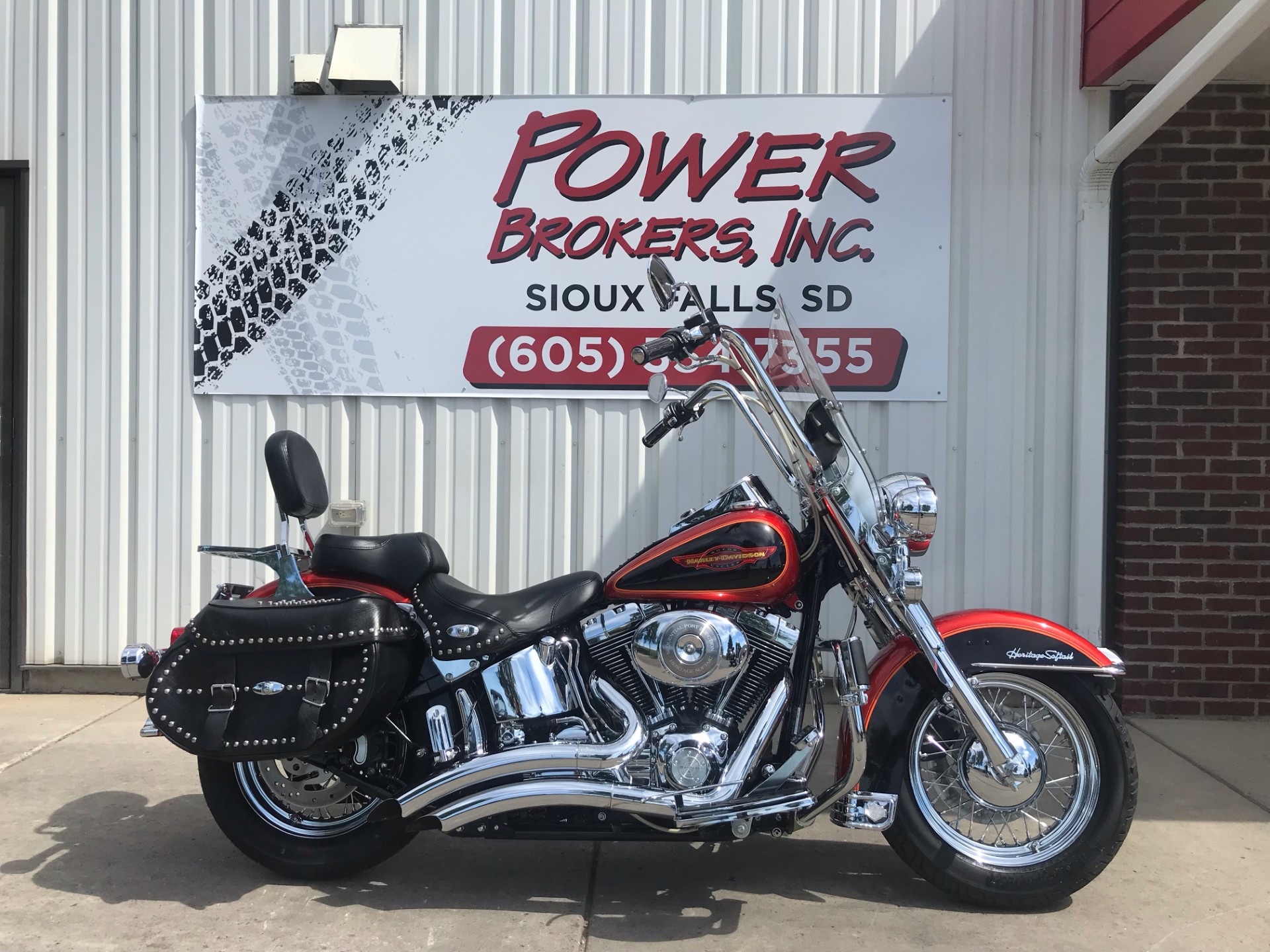 Stock# H95747 USED 2005 HARLEY DAVIDSON FLSTC - HERITAGE SOFTAIL