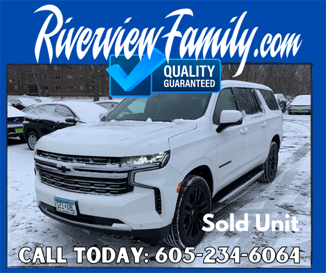 Stock C60171 USED 2022 Chevrolet Suburban South Dakota 57365