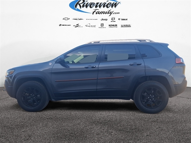 Used 2019 Jeep Cherokee Trailhawk Elite with VIN 1C4PJMBX1KD105624 for sale in Fuquay Varina, NC