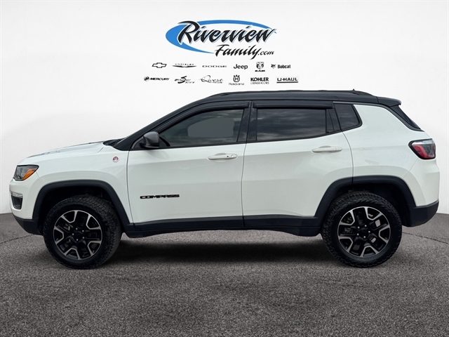 Used 2021 Jeep Compass Trailhawk with VIN 3C4NJDDB2MT520411 for sale in Chamberlain, SD