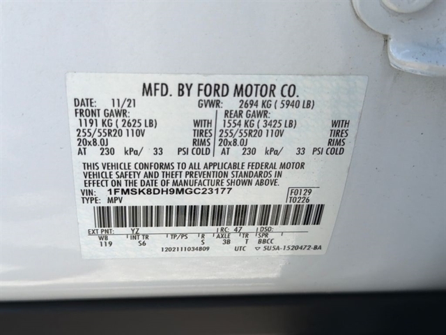 2021 Ford Explorer XLT - Photo 26