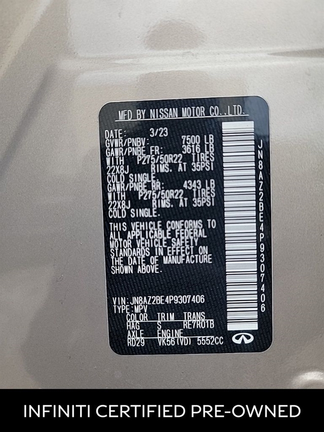 2023 INFINITI QX80 Sensory 4WD - Photo 23