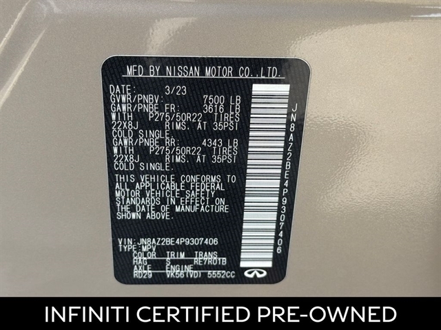 2023 INFINITI QX80 Sensory 4WD - Photo 41