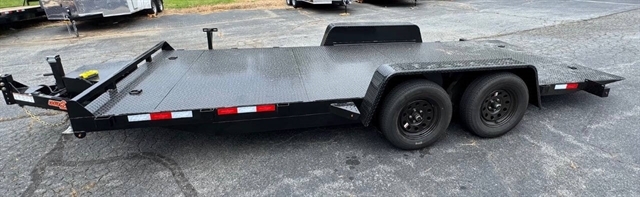 2025 DOWN TO EARTH Power Tilt SD Car Hauler 82X18 Tandem Axle