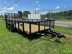 2026 DOWN TO EARTH 82X16 TA 24" Mesh Sides