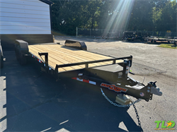 2027 DOWN 2 EARTH 82X20 TANDEM AXLE POWER TILT CAR HAULER