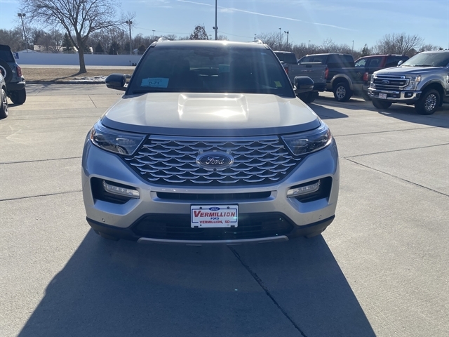 Used 2022 Ford Explorer Platinum with VIN 1FM5K8HC4NGA64159 for sale in Vermillion, SD