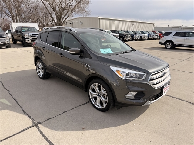 Used 2019 Ford Escape Titanium with VIN 1FMCU9J92KUA20065 for sale in Vermillion, SD