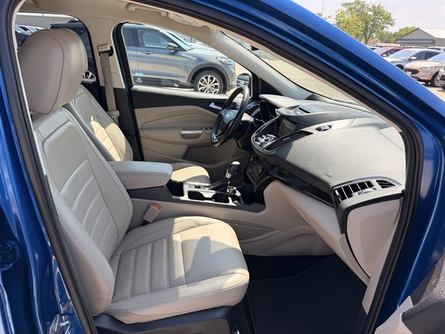 Used 2017 Ford Escape Titanium with VIN 1FMCU9J9XHUB81160 for sale in Vermillion, SD