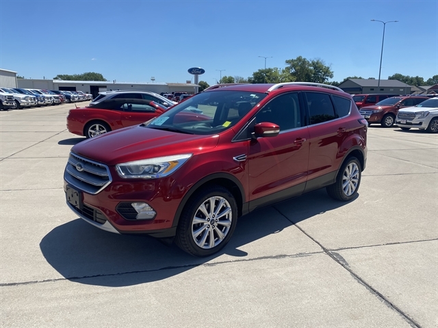 Used 2017 Ford Escape Titanium with VIN 1FMCU9JD0HUD63759 for sale in Vermillion, SD