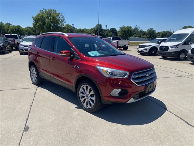 Used 2017 Ford Escape Titanium with VIN 1FMCU9JD0HUD63759 for sale in Vermillion, SD