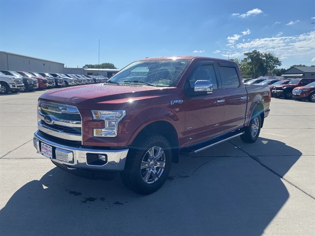 Used 2015 Ford F-150 Lariat with VIN 1FTEW1EG4FKE41577 for sale in Vermillion, SD