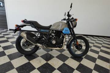 2023 ROYAL ENFIELD SCRAM 411 GRAPHITE BLUE