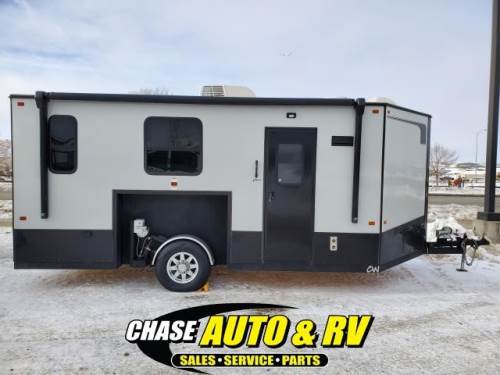 2019 JAKSHAX FISH HOUSE AND R.V. REEL DEAL - ICE FISHING - TOY HAULER