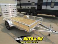 2025 H & H TRAILER 5.5X10 ALUMINUM UTILITY
