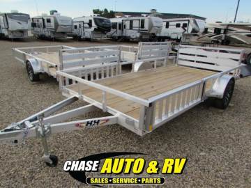 2027 H & H TRAILER 14 FT DUAL ATV