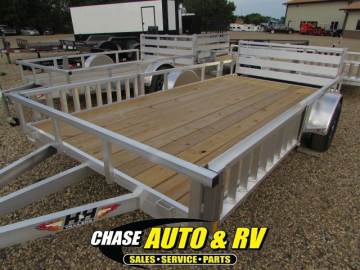 2027 H & H TRAILER 14 FT DUAL ATV