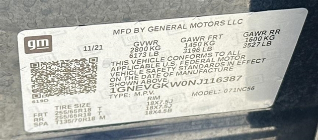 2022 Chevrolet Traverse 1LT - Photo 34