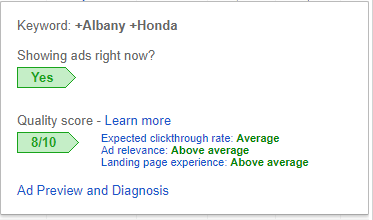 Quality Score