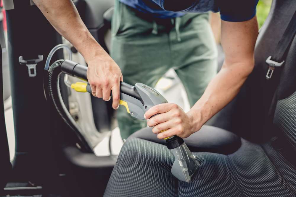 Vacuuming your car