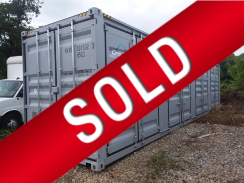 2024 ONE WAY SHIP CONTAINER 40 FT -8 DOORS