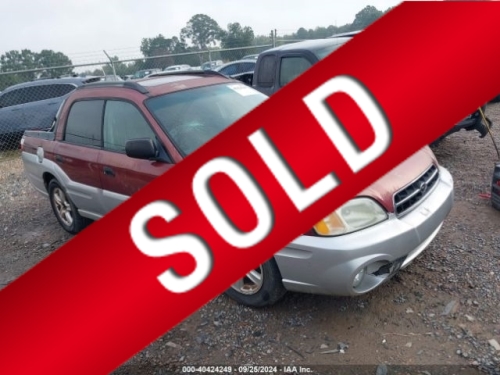 2003 Subaru Baja