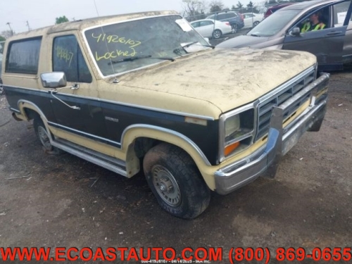 1984 FORD BRONCO