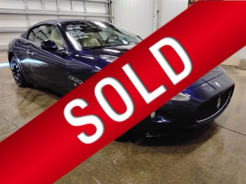 2011 Maserati GranTurismo Convertible