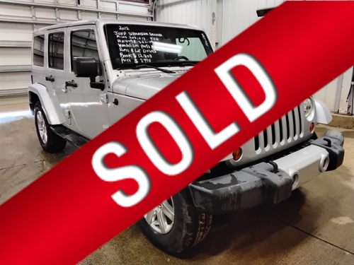 2012 Jeep Wrangler Unlimited