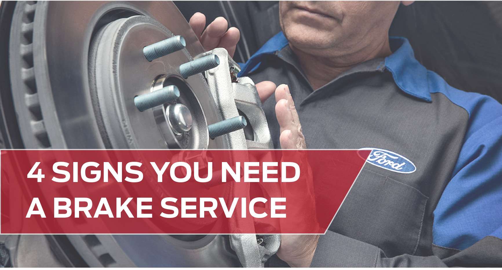 Four signs you need a brake service