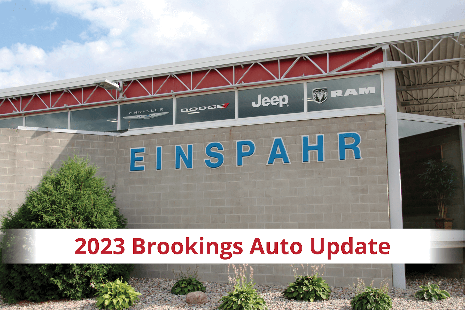 Brookings 2023 Auto Update