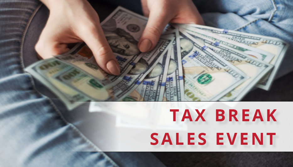 Tax Break Sales Event at Einspahr